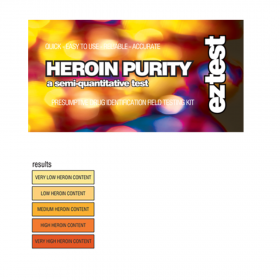heroin purity tab
